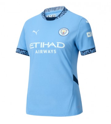 Manchester City Matheus Nunes #27 Hjemmebanetrøje Dame 2024-25 Kortærmet